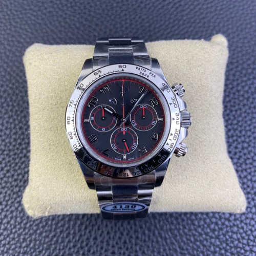RLX Cosmograph Daytona 40 - Black Red (Steel)