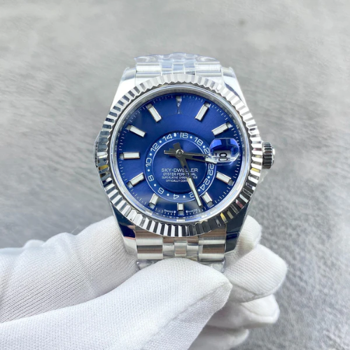 RLX Sky-Dweller 42 - Blue Silver (White Steel)