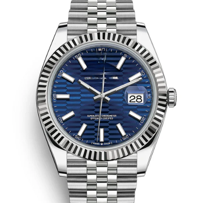 RLX Oyster Perpetual Datejust 41, stainless steel, blue dial