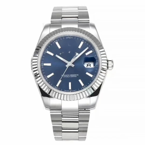 RLX Datejust 41 – Oyster, 41 mm, Oystersteel – Blue dial