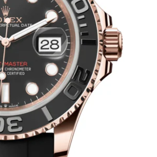 RLX Yacht-Master 40, Oysterflex, black dial