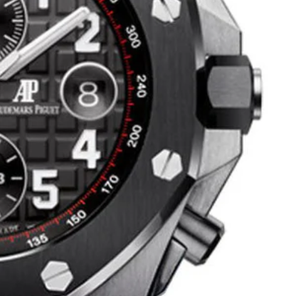 AP Royal Oak Offshore Black Red – Black Leather – 43mm