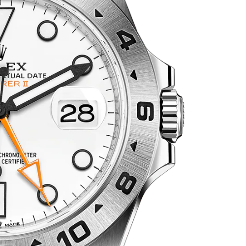 RLX Explorer II 42, stainless steel